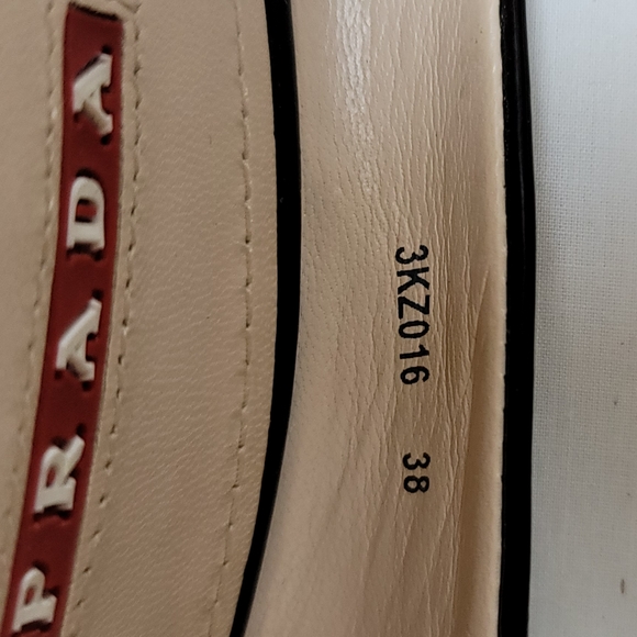 Prada Black Patent Peep Toe Cork Wedge Pumps Size 8 - Picture 7 of 7